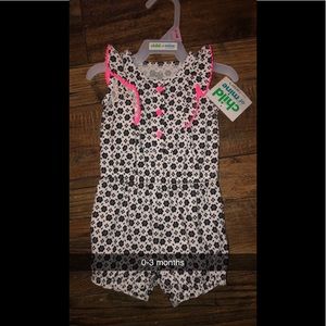 0-3 month romper